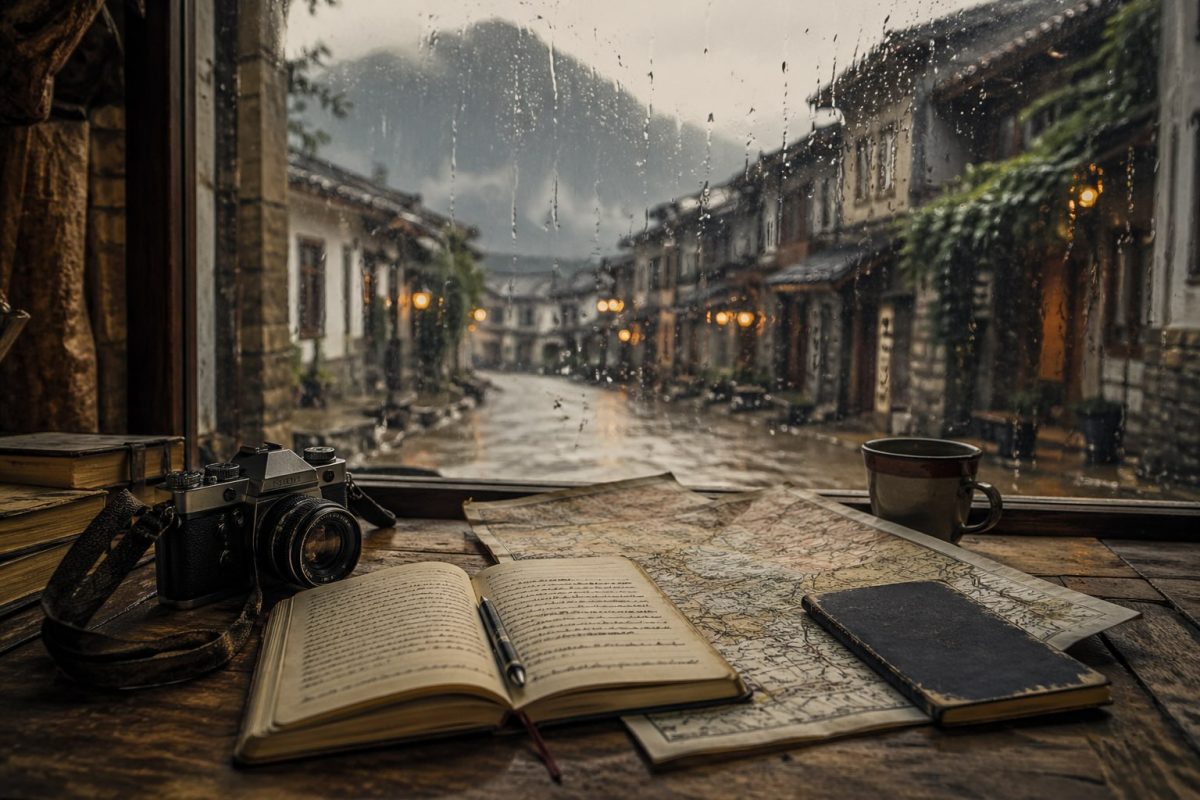 why travel matters, rain, mountain, diary, thoughts